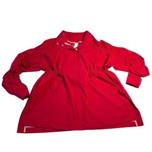 Fabletics Women's Giana Jacket II Size Small Water Resistant Oversized Athletic